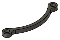 Spacer, Motor Housing, 5mm