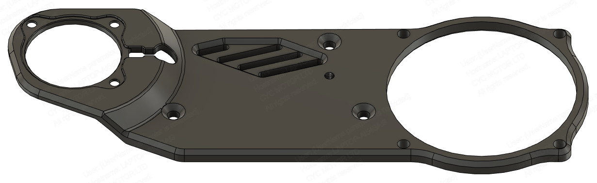 BB92 Right Side Plate