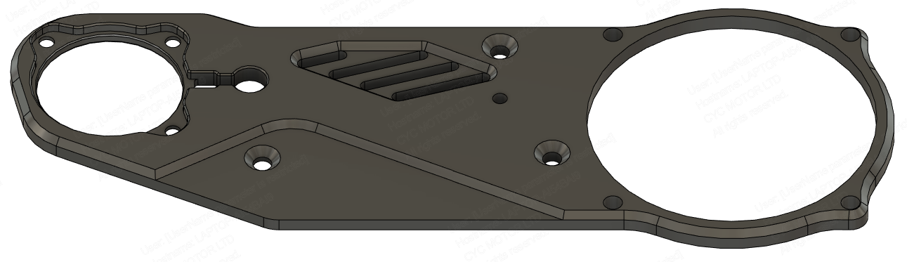 BSA Right Side Plate