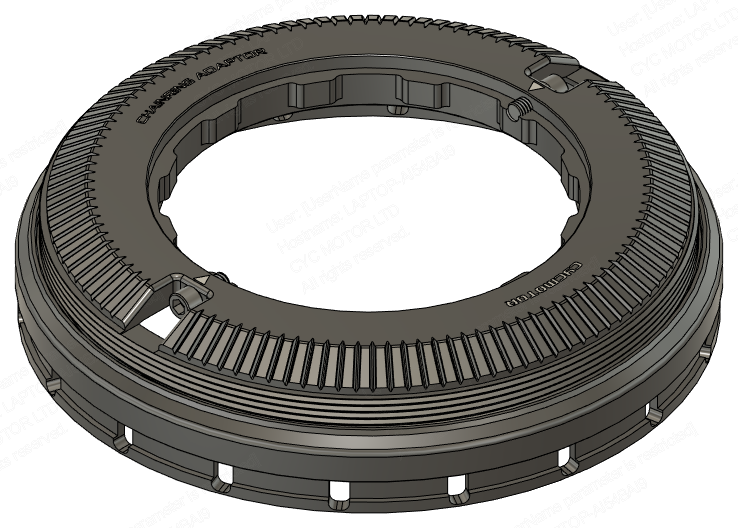 Motor Chainring Adaptor, ASMB (PH2)